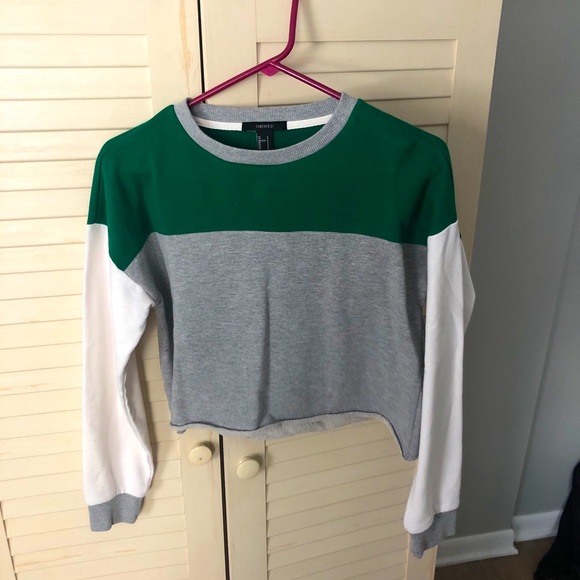 Forever 21 Tops - Forever 21 Colorblock Long Sleeve